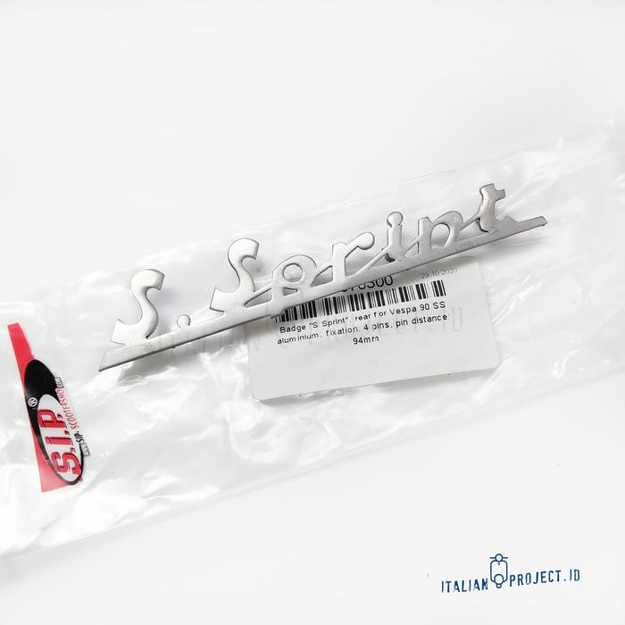 Emblem Belakang Vespa SS90