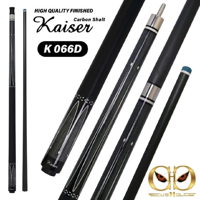 Kaiser Cue With Carbon Shaft - K066D / Stik Biliar