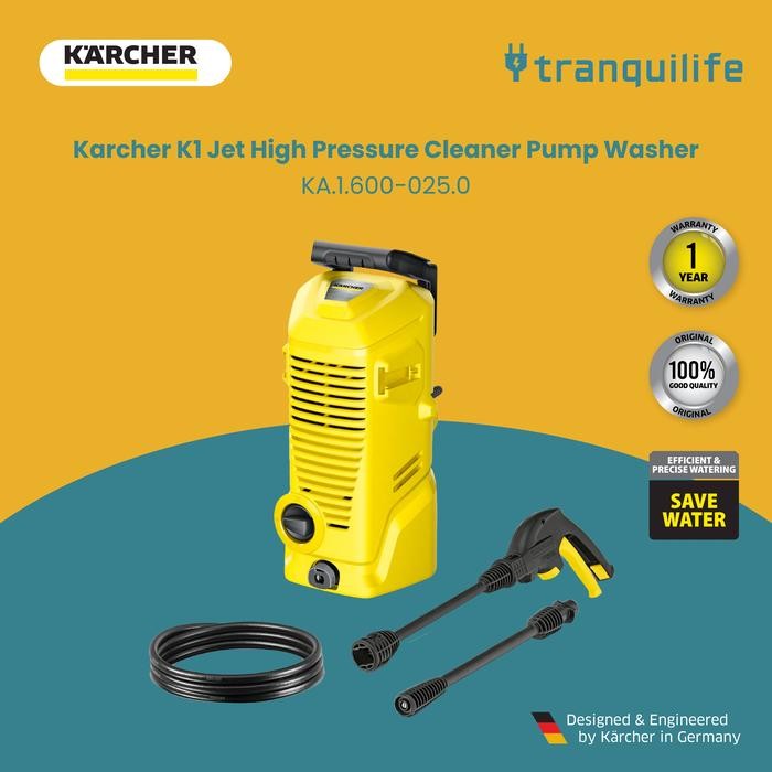 Karcher K1 Jet High Pressure Cleaner Pump Washer Steam Cuci Mobil