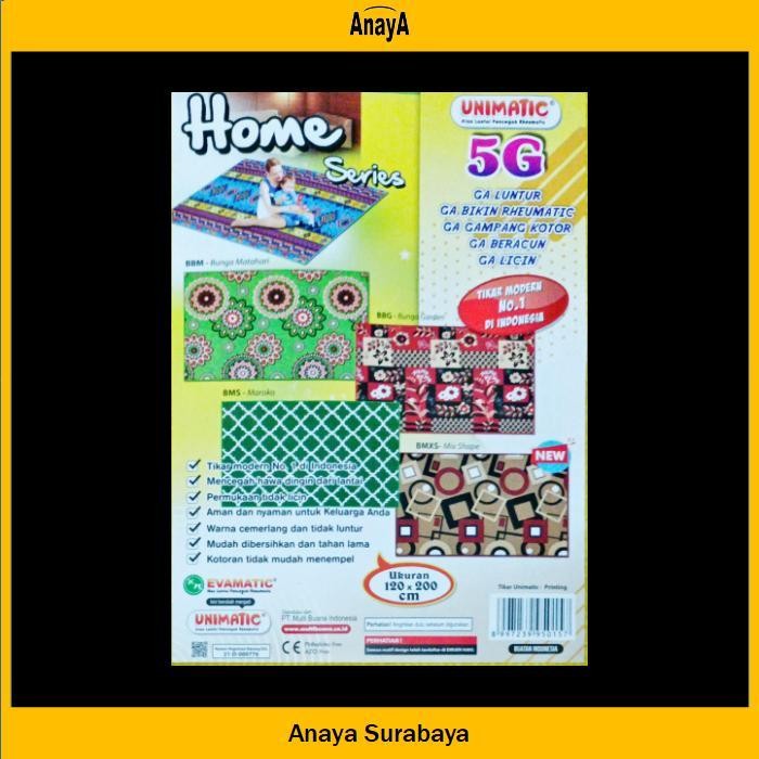 TGR Karpet tikar matras playmat UNIMATIC EVAMATIC 120x200 cm home series