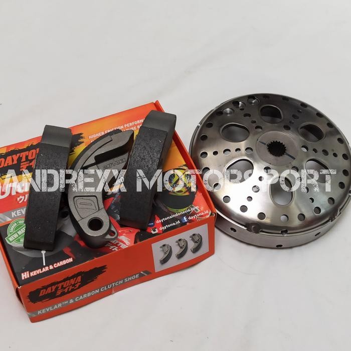 Paket Mangkok Ganda Custom+Kampas Ganda Daytona Vario 150-Vario 125