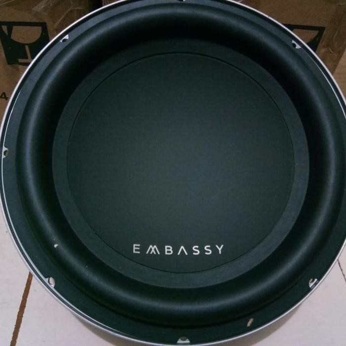 Subwoofer 12inch Embassy EM 200 DC - Double Voice Coil N Double Magnet