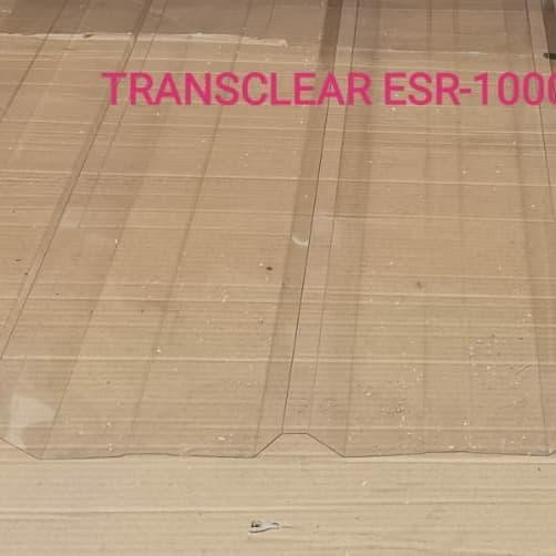 Atap Spandek Bening Transclear Lebar Efektif 1 Meter Panjang 4 Meter