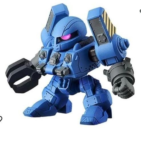 Gashapon Warrior Dash 05 Mobile Worker Blue Gundam