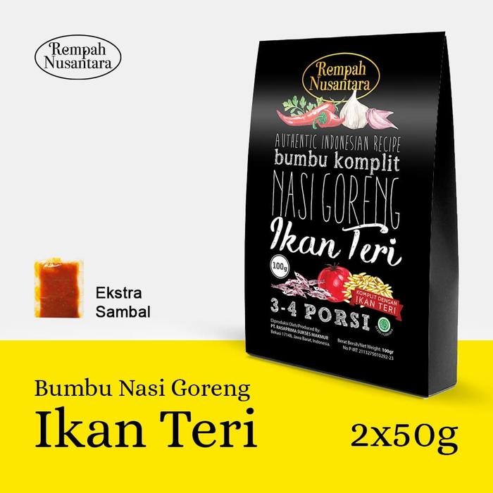 LengkapHemat- Rempah Nusantara Bumbu Nasi Goreng Teri (100 Gram)