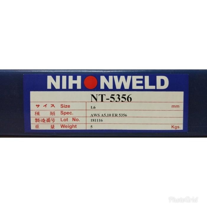Sale Kawat Las Tig Alumunium Er5356 Nihonweld Nt-5356 (Harga Per Box) Terlariss 