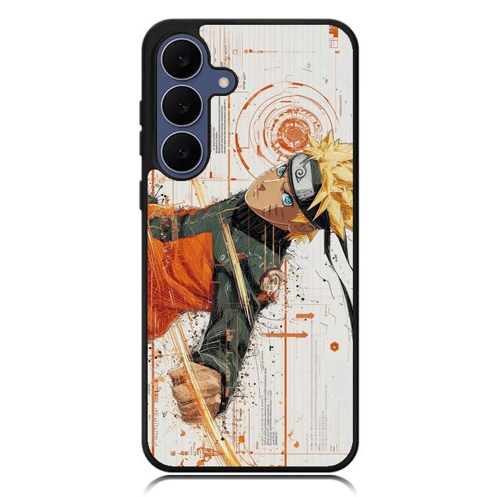 Hybrid Case Casing Custom Samsung Galaxy S25 S24 S23 S22 S21 S20 Edge Ultra FE Plus Note 10 20 Narut