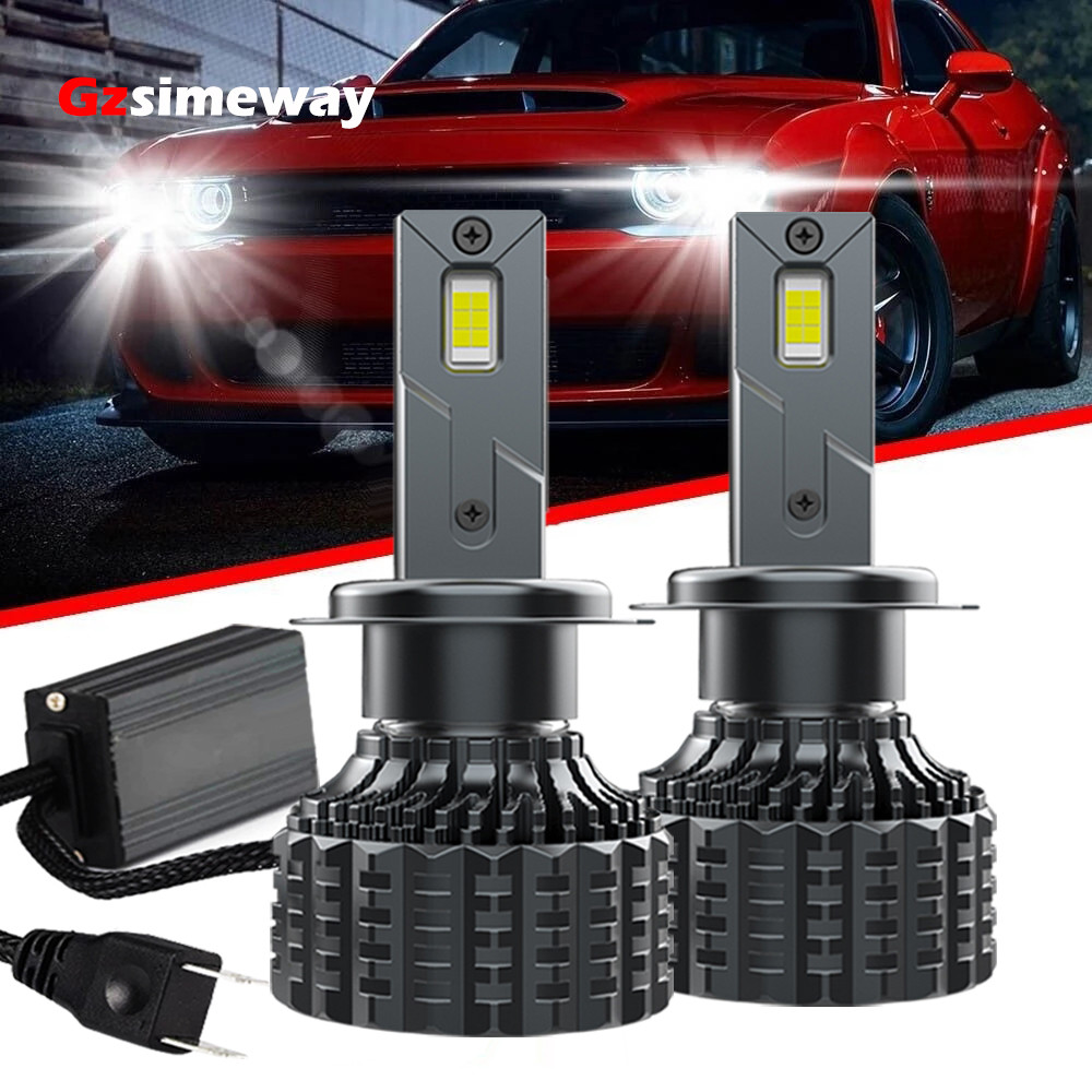 2PCS 30000LM H4 LED Headlight H7 H11 H8 9005 H13 H1 LED Canbus 4300K