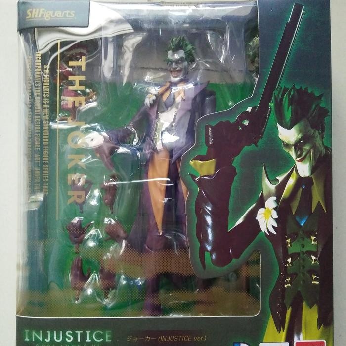 h4d2- Shf The Joker Injustice God Among Us Dc Comics Figuarts Mib Kws Batman