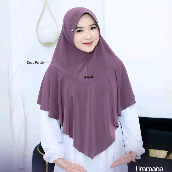 KirimCpT- Ummana Daffi Hijab Jumbo Syar'I