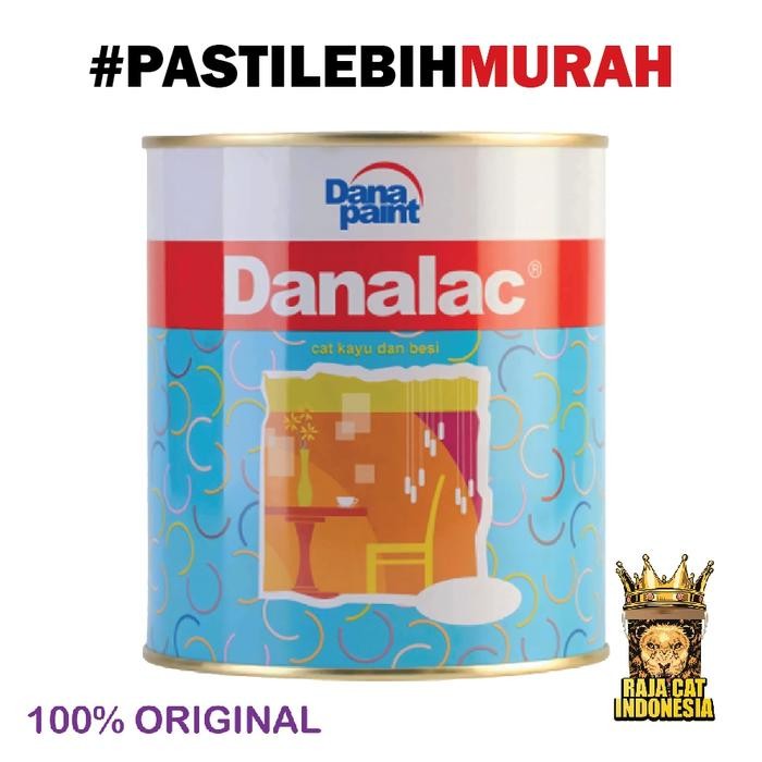 CAT MINYAK KAYU DAN BESI DANALAC 1 KG KEMASAN KALENG