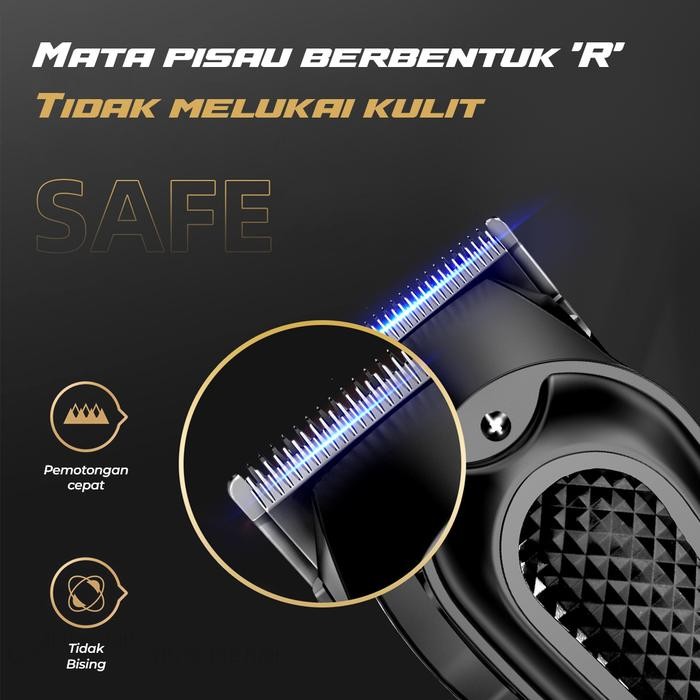 NIKAI N-7466 Hair Clipper Electric Alat Pangkas Rambut / Alat Potong Rambut / Alat Cukur Pria