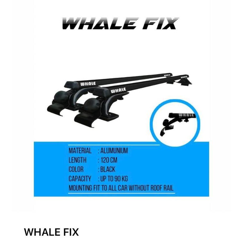 Ready Cross Bar Universal Jepit Body WHALE FIX