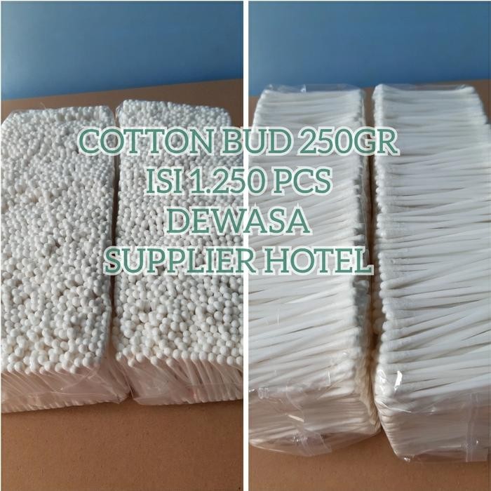 cotton bud 1/4 kg isi 1250 pcs