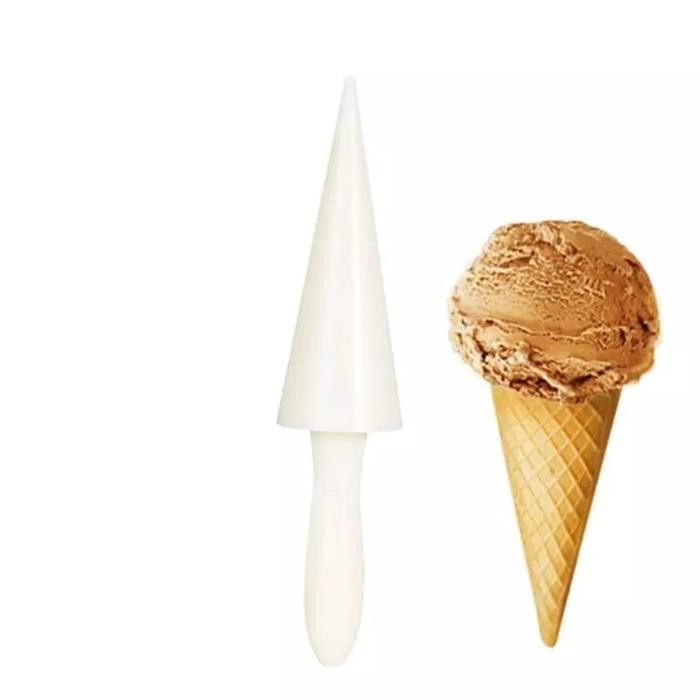 wdfq- Cetakan Cone Ice Cream Waffle Cone Maker Plastik
