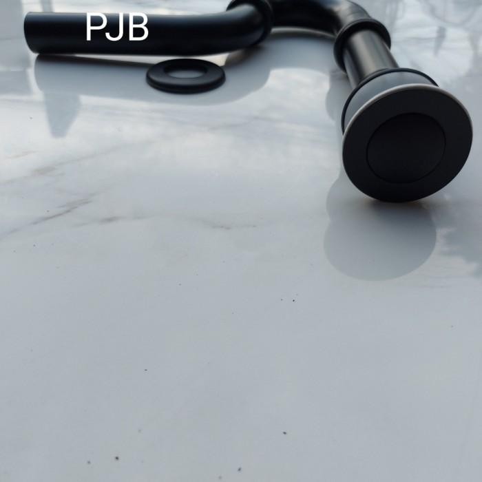 Sifon Angsa Pencet Black Sifon Wastafel Stainles Black Sifon Wastafel Hitam