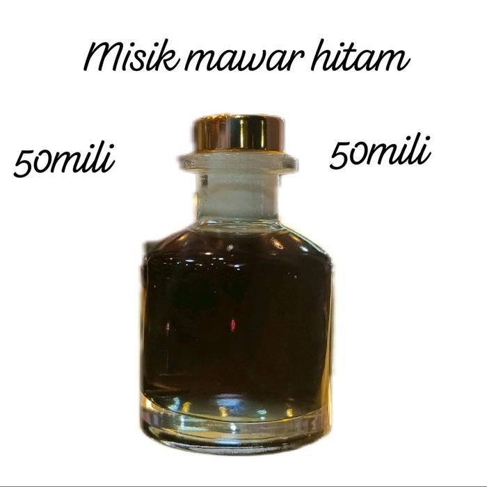 MINYAK MAWAR HITAM ASLI MURNI ORIGINAL 50 MILI