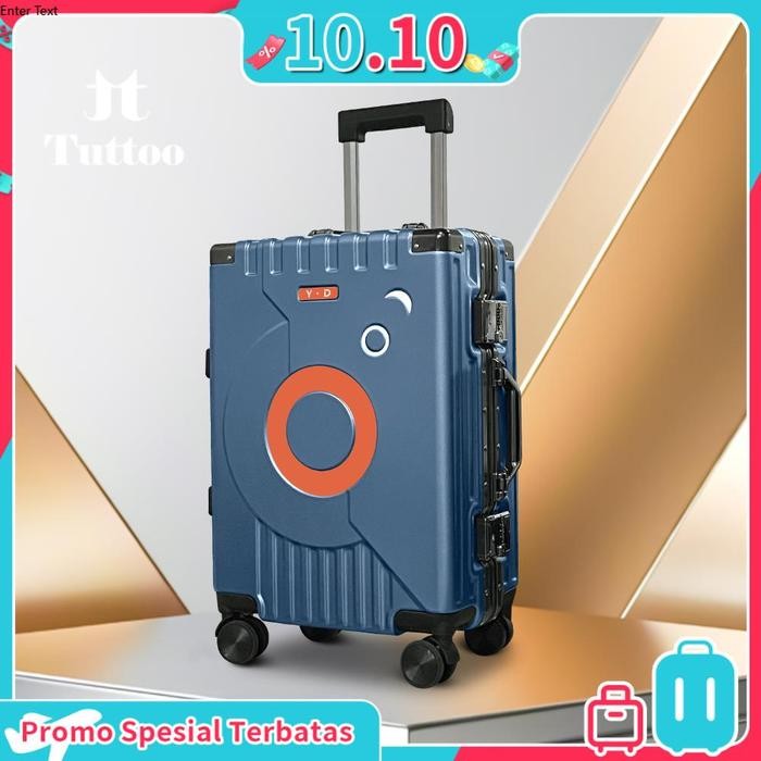 TUTTOO Koper Y40 Bagasi & Koper Kabin 20 inch 24 inch TSA Lock Luggage Koper Aesthetic Korea