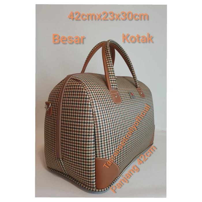 TAS PAKAIAN UNTUK WANITA POLO INTERCLUB 42CM UKURAN BESAR ORIGINAL