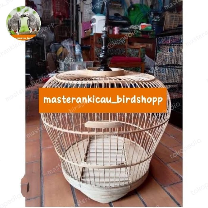 TERMURAH sangkar kandang tekukur rotan polos mentah favte READY STOCK