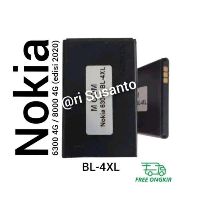 Baterai MCOM for Nokia 6300 4G / 8000 4G edisi 2020 BL-4XL Original