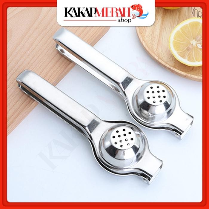 ORIGINAL Alat Peras Jeruk Nipis Lemon Stainless Steel Juicer Extractor Squeezer Perasan Press READY
