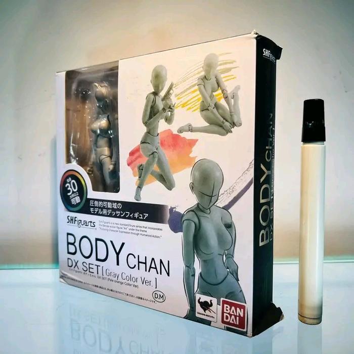 HOT SALE MAINAN ACTION FIGURE SHF BODY CHAN GREY DX TINGGI SEKITAR 6 INCH ARTIKULASI DETAIL