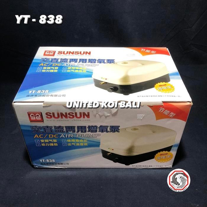 AERATOR SUNSUN YT 838 AC DC UDARA PUMP ACDC