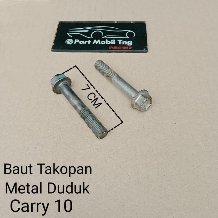 BAUT BOLD BOLT TAKOPAN METAL DUDUK CARRY 10 JIMMY KATANA OK.