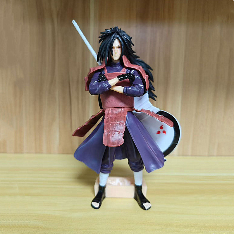 Uchiha Madara 18CM Limited Edition Figure Model Two-Dimensional Animation GK Trendy Collectible for