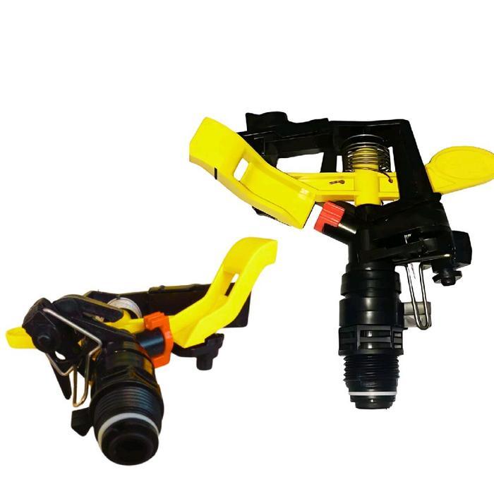 NEW!! KINCIR AIR 1502 ( SPRINKLER / SPRINKLE / IMPACT SPRINKLER 1/2" /semprotan MODEL TEMBAK KUNING