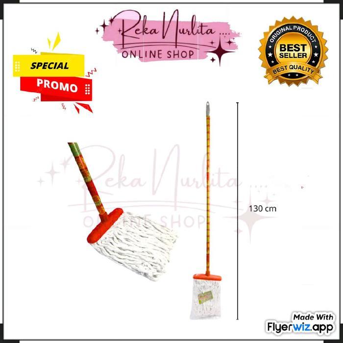 Sapu Lantai dan Pel Lantai , Paket 2 in 1 sapu lantai
