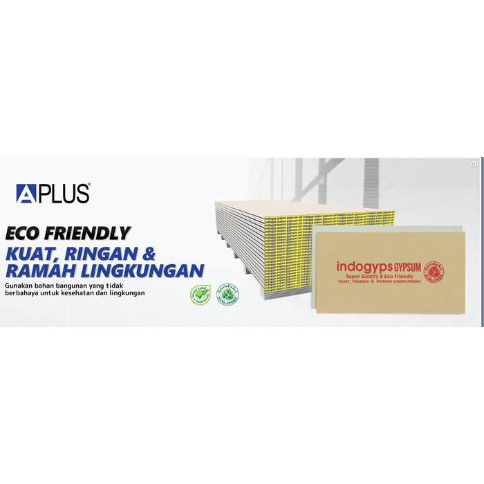 Ready Terlaris GYPSUM 12 MM APLUS INDOGYPS Promoo Murah