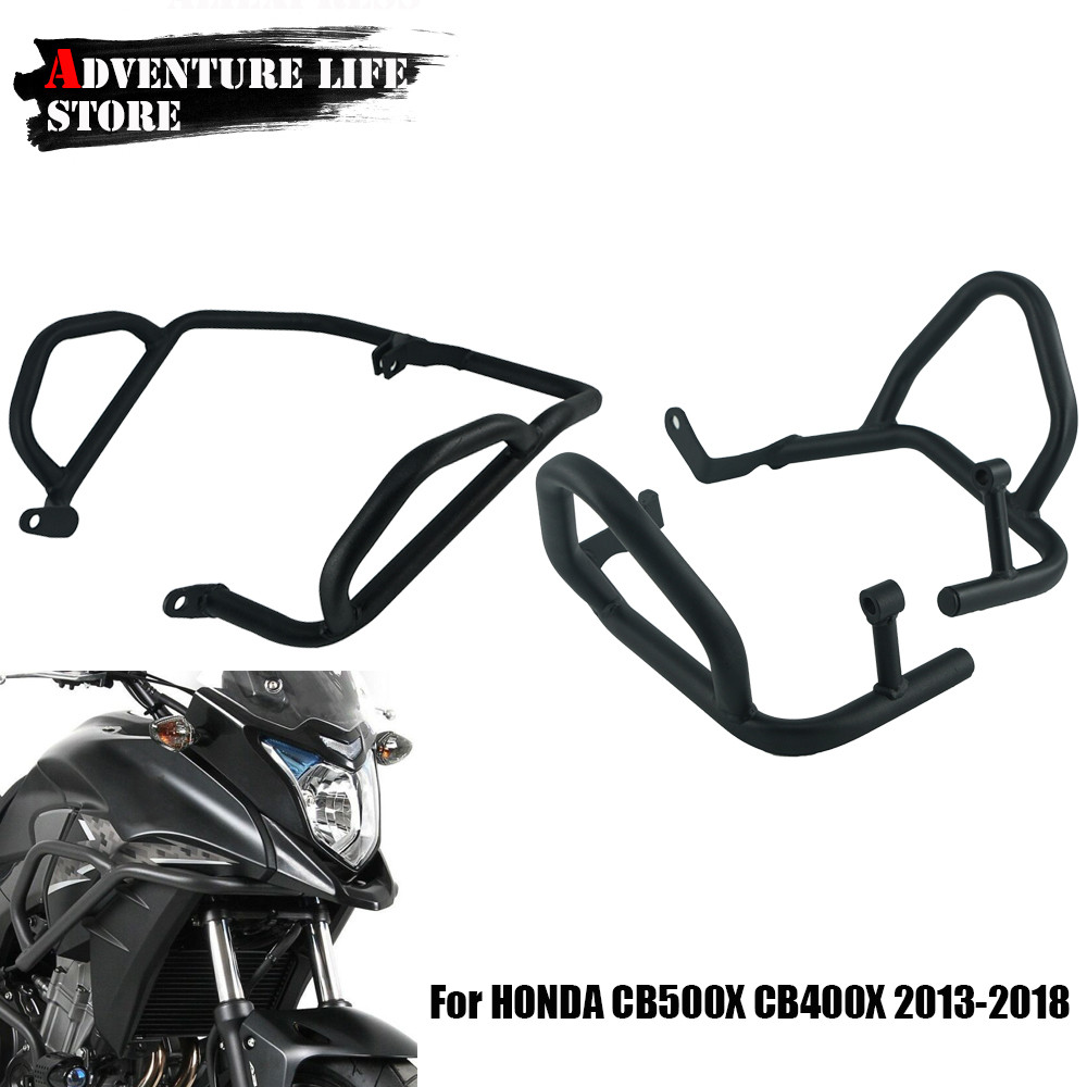 MOTORCYCLE LOWER ENGINE GUARD CRASH BAR PROTECTION UPPER FRAME BUMPER FOR HONDA CB500X CB 500X 500 X