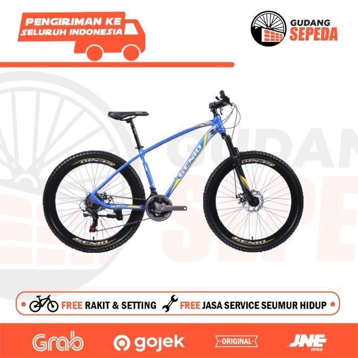 Sepeda Gunung MTB Genio M541 27,5 inch Alloy 24 speed United Garansi