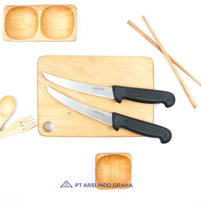 1401061 JARVIS 16 CM CURVED BONING KNIFE WITH LATEST DESIGN NON-SLIP HANDLE Pisau Stainless