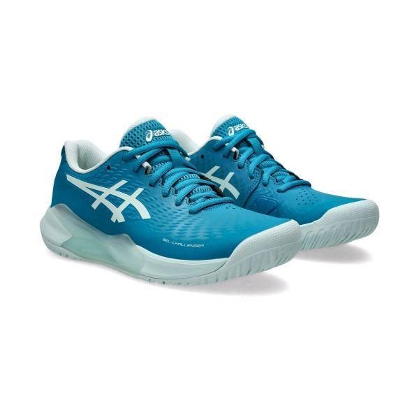 Sepatu Tenis Wanita Asics Gel Challenger 14 Blue 1042A231.402