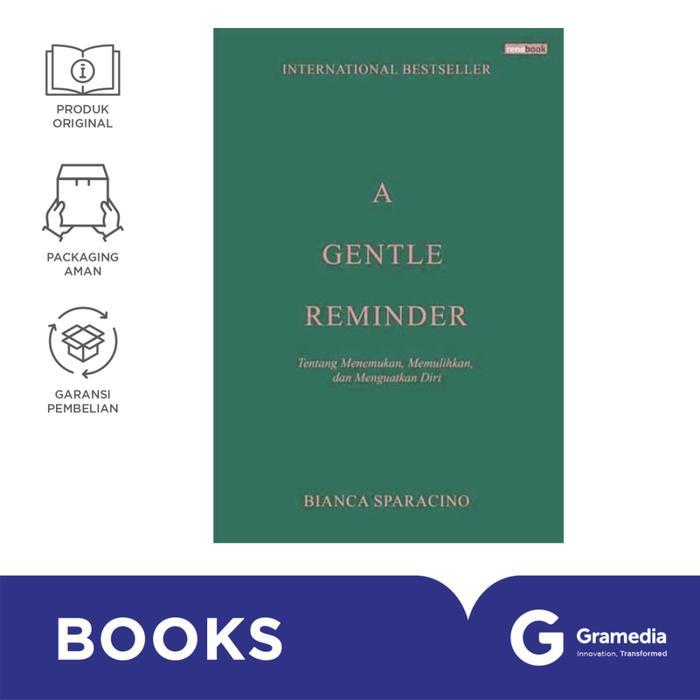 Premium Gramedia Buku Self Help A Gentle Reminder Original