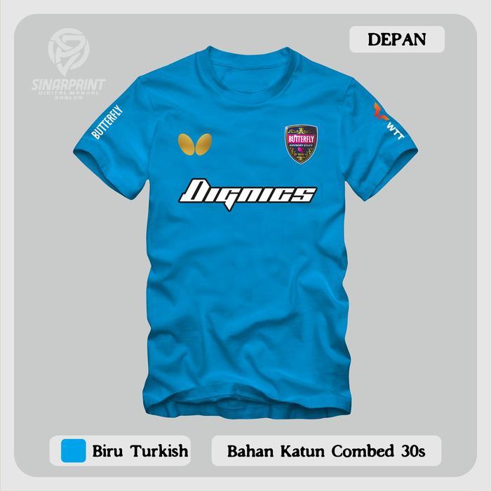 Kaos Tenis Meja Lokal Dignics Butterfly Pingpong