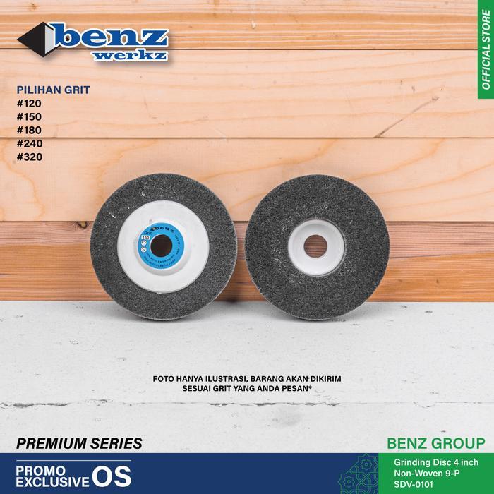 "New" Mata Gerinda / Gurinda / Non-Woven Grinding Disc 9P by BENZ WERKZ