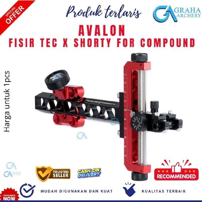 Fisir Avalon Tec X Shorty For Compound Bidikan Busur Panahan Compound