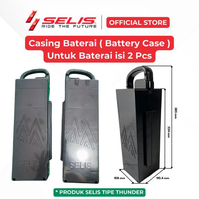 HARGA DISKON SELIS - Casing baterai ( Casing Battery Sepeda Motor listrik Universal )