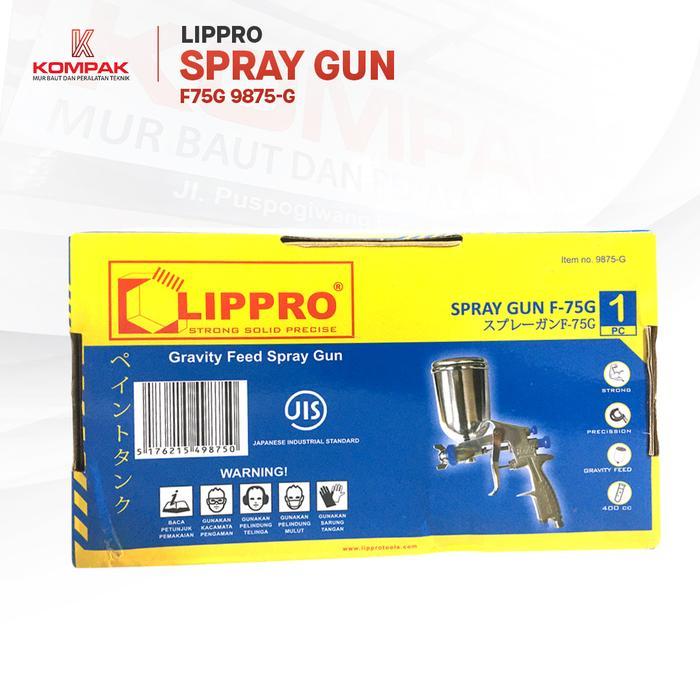 GOSEND LIPPRO SPRAY GUN TABUNG ATAS F75 / F-75G