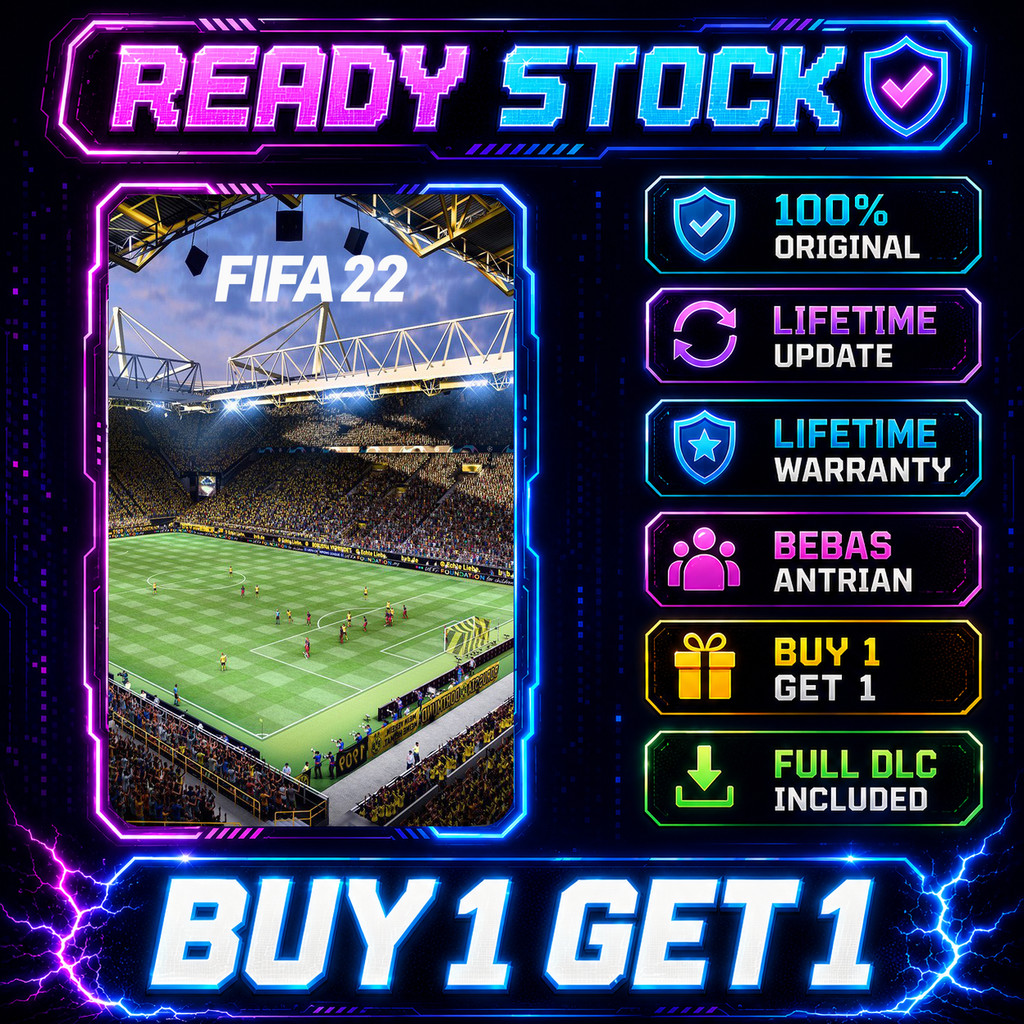 FIFA 22 Legacy Edition PC ORIGINAL Steam Offline Sharing Garansi Selamanya Beli 1 Gratis 1
