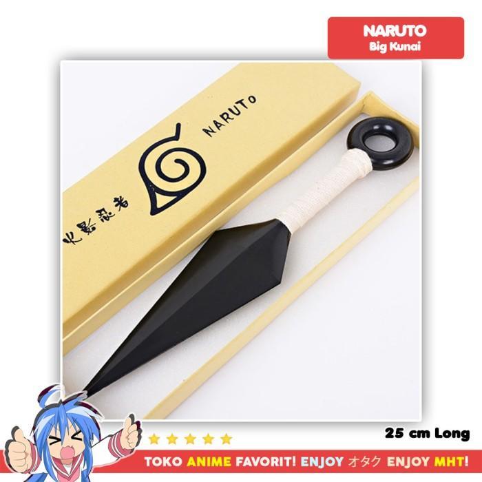 Kunai Naruto Ninja Properti Cosplay Mainan Anak Plastik