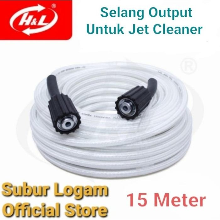 Selang Jet Cleaner 15 Meter untuk Braxter BT JC 70 JC70 15M
