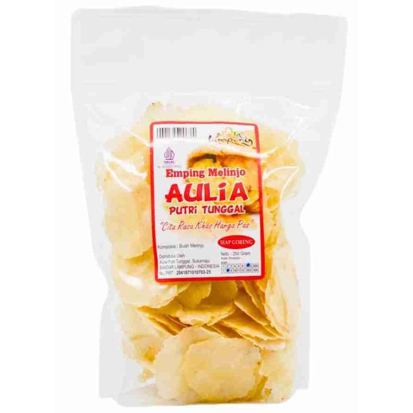 

DISKON Emping Melinjo Aulia Putri Tunggal 250 Gram READY STOCK