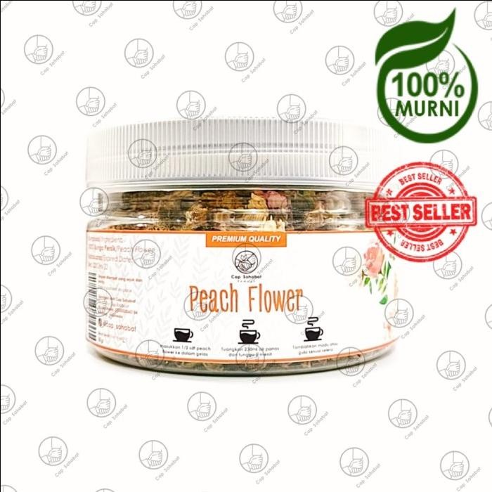 

Premium Cap Sahabat - Peach Flower Premium Tea In Jar