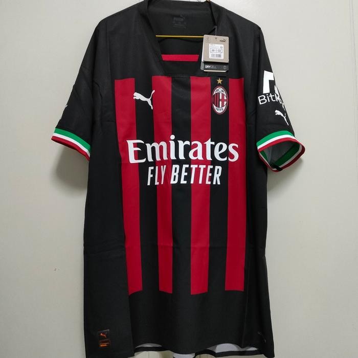 jersey original ac milan 22/23 home authentic (player issue) XXL bnwt best seller