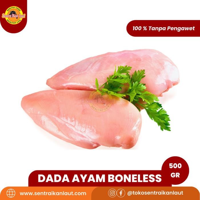 

Pilihan- Daging Ayam Dada Tanpa Tulang - 500 Gram